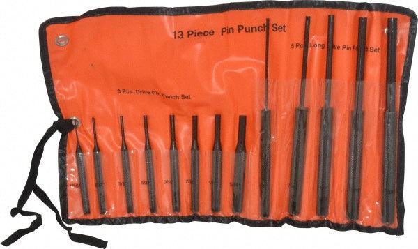 Groz DDP/5-PP/8* Pin Punch Set 13 Pc