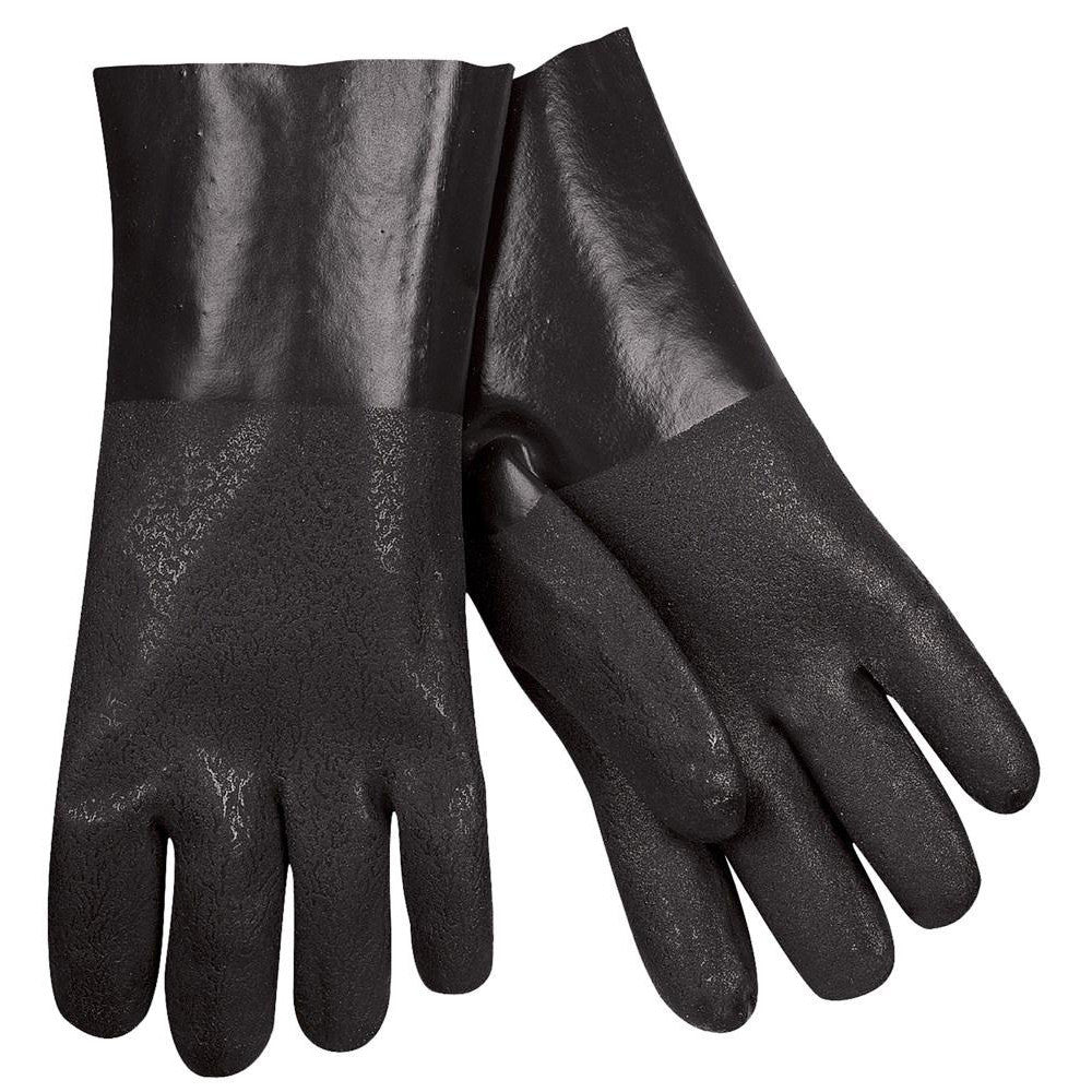 MCR Safety 6512SJ Work Gloves Memphis® 6512SJ, Size Small, PVC-Coated Jersey, General Purpose