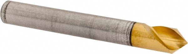 Melin Tool 18142 Countersink 3/16" Head Dia, 82.00 deg Included Angle, 1 Flute, Cobalt Steel, Right Hand Cut