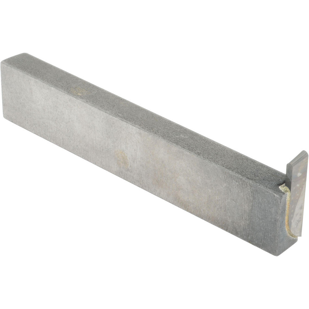 Accupro ACC-GR096F Single Point Tool Bit 3/8'' Shank Width, 3/4'' Shank Height, Micrograin Solid Carbide Tipped, RH, GR, Cut-Off & Grooving