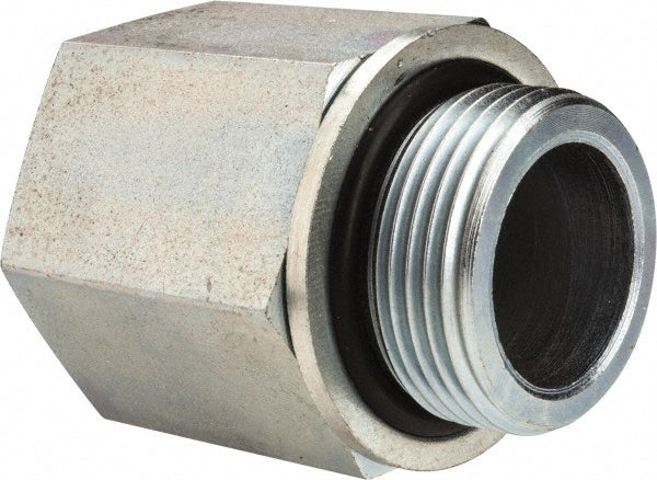 Voss PM 1633 Industrial Pipe Adapter 1" Female Thread, M33 x 2 Male Thread, Male Metric x FNPT