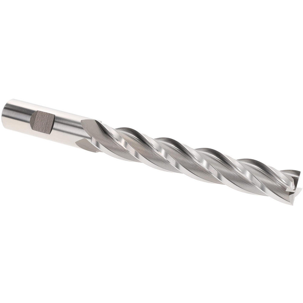 Hertel GG99914281 Square End Mill 5/8" Dia, 4 Flutes, 4" LOC, High Speed Steel, 30 ° Helix
