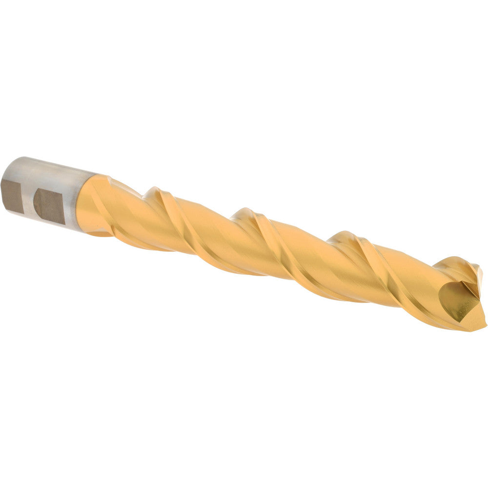 Hertel GH072064 Square End Mill 1'' Dia, 6'' LOC, 1'' Shank Dia, 8-1/2'' OAL, 2 Flutes, High Speed Steel
