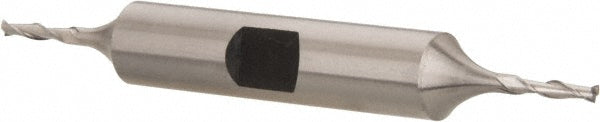 Hertel E2050005 Square End Mill 5/64'' Dia, 5/16'' LOC, 3/8'' Shank Dia, 3-1/16'' OAL, 2 Flutes, Cobalt