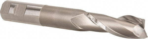 Hertel E299914063 Square End Mill 1'' Dia, 2-1/2'' LOC, 1'' Shank Dia, 7-1/4'' OAL, 2 Flutes, Cobalt