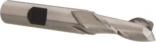 Hertel E299914092 Square End Mill 11/32'' Dia, 1'' LOC, 3/8'' Shank Dia, 2-3/4'' OAL, 2 Flutes, Cobalt