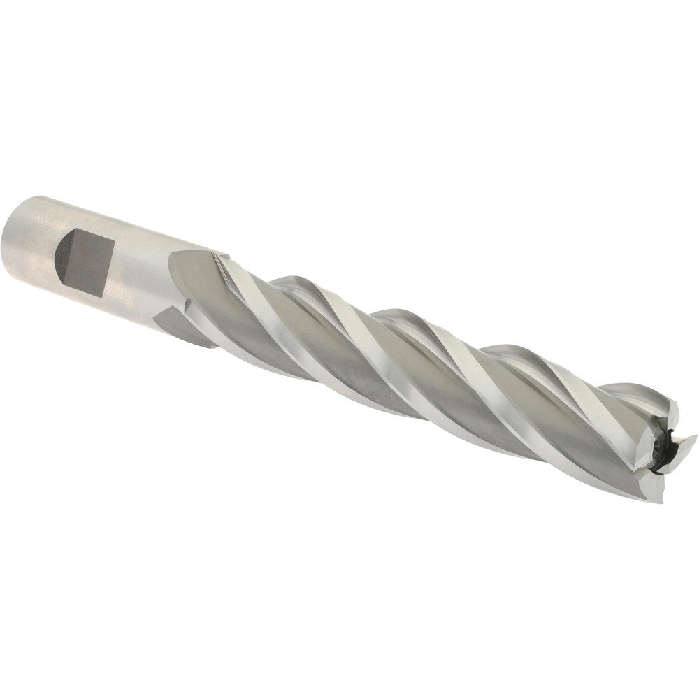 Hertel E2036048 Square End Mill 3/4'' Dia, 4'' LOC, 3/4'' Shank Dia, 6-1/4'' OAL, 4 Flutes, Cobalt