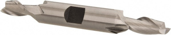 Hertel E2050017 Square End Mill 17/64'' Dia, 9/16'' LOC, 3/8'' Shank Dia, 3-1/8'' OAL, 2 Flutes, Cobalt
