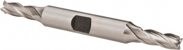 Hertel E2051016 Square End Mill 1/4'' Dia, 5/8'' LOC, 3/8'' Shank Dia, 3-3/8'' OAL, 4 Flutes, Cobalt