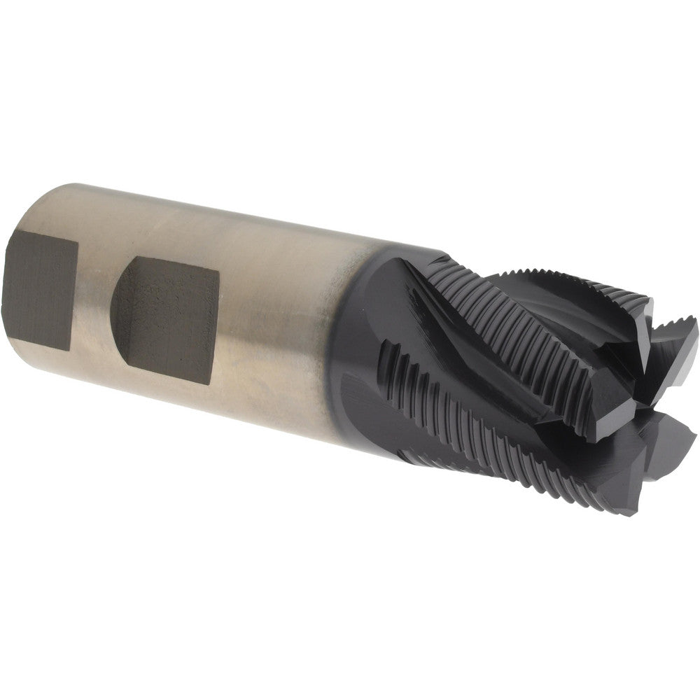 Hertel 84512771 Roughing End Mill 1" Dia, 5 Flute, Fine Pitch, Single End, Cobalt