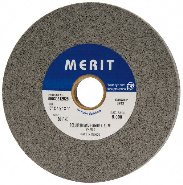 Merit Abrasives 05539512528 Deburring Wheel Density 9, Silicon Carbide