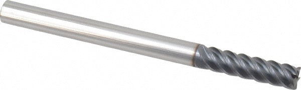 Kyocera SGS Precision Tools 32621 Corner Radius End Mill 5/16" Dia, 1-1/4" LOC, 0.015" Radius, 5 Flutes, Solid Carbide