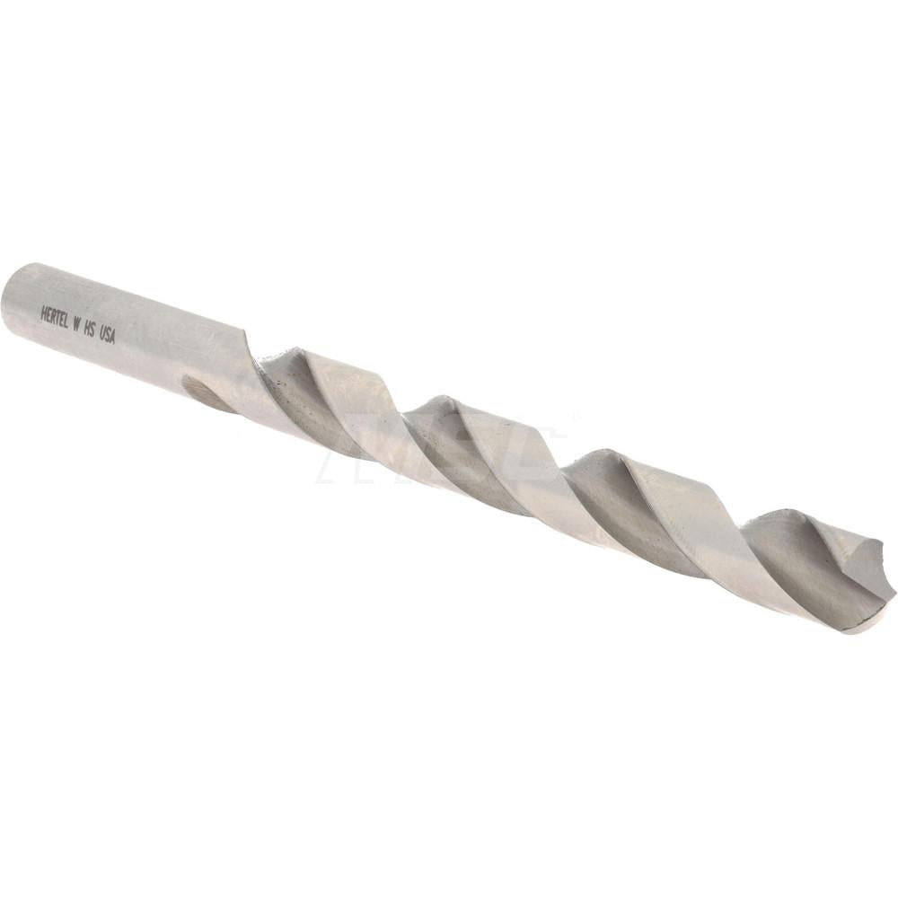 Hertel 84578079 Jobber Length Drill Bit Letter W, 118 °, High Speed Steel