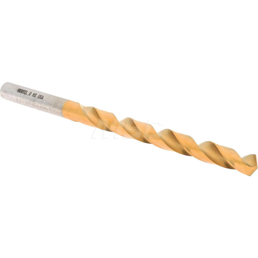 Hertel 84578558 Jobber Length Drill Bit Letter D, 118 °, High Speed Steel
