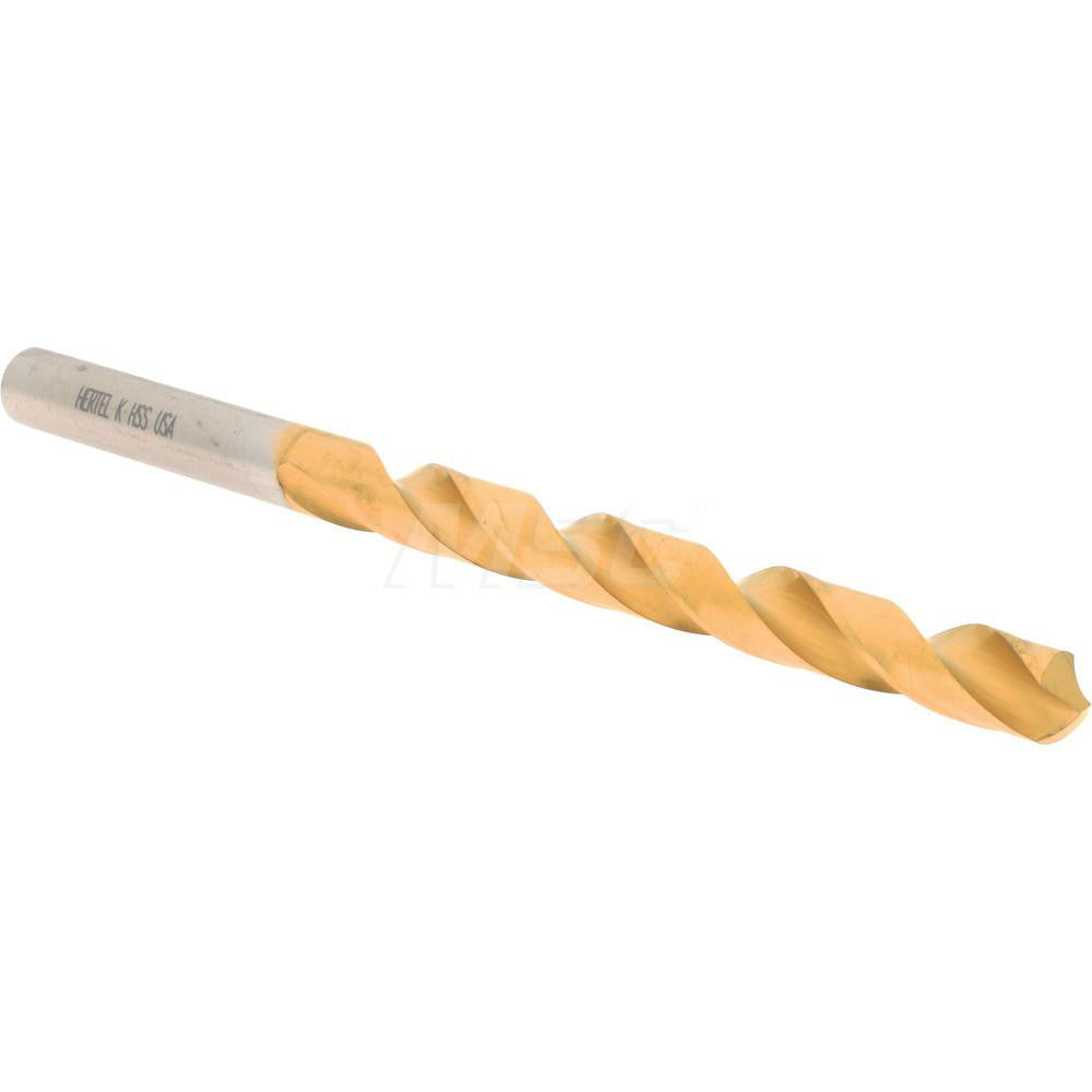 Hertel 84578624 Jobber Length Drill Bit Letter K, 118 °, High Speed Steel