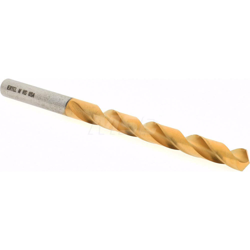 Hertel 84578640 Jobber Length Drill Bit Letter M, 118 °, High Speed Steel