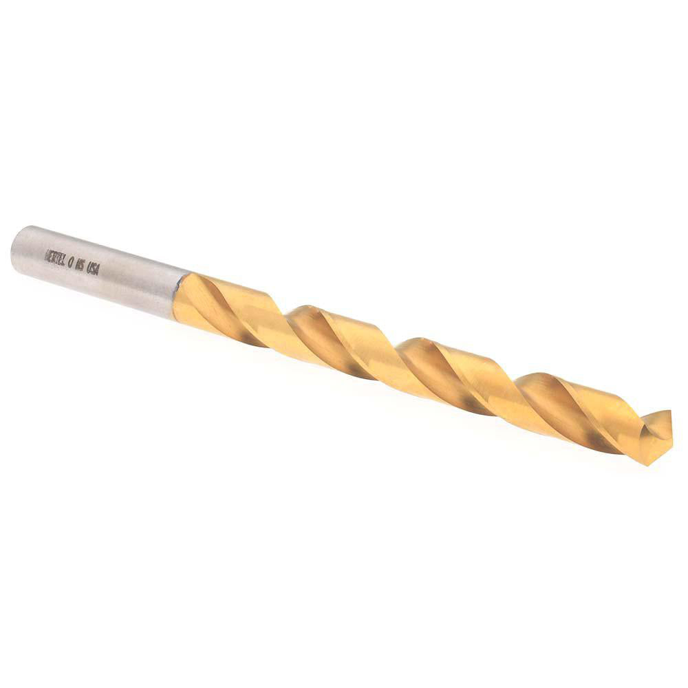 Hertel 84578665 Jobber Length Drill Bit Letter O, 118 °, High Speed Steel