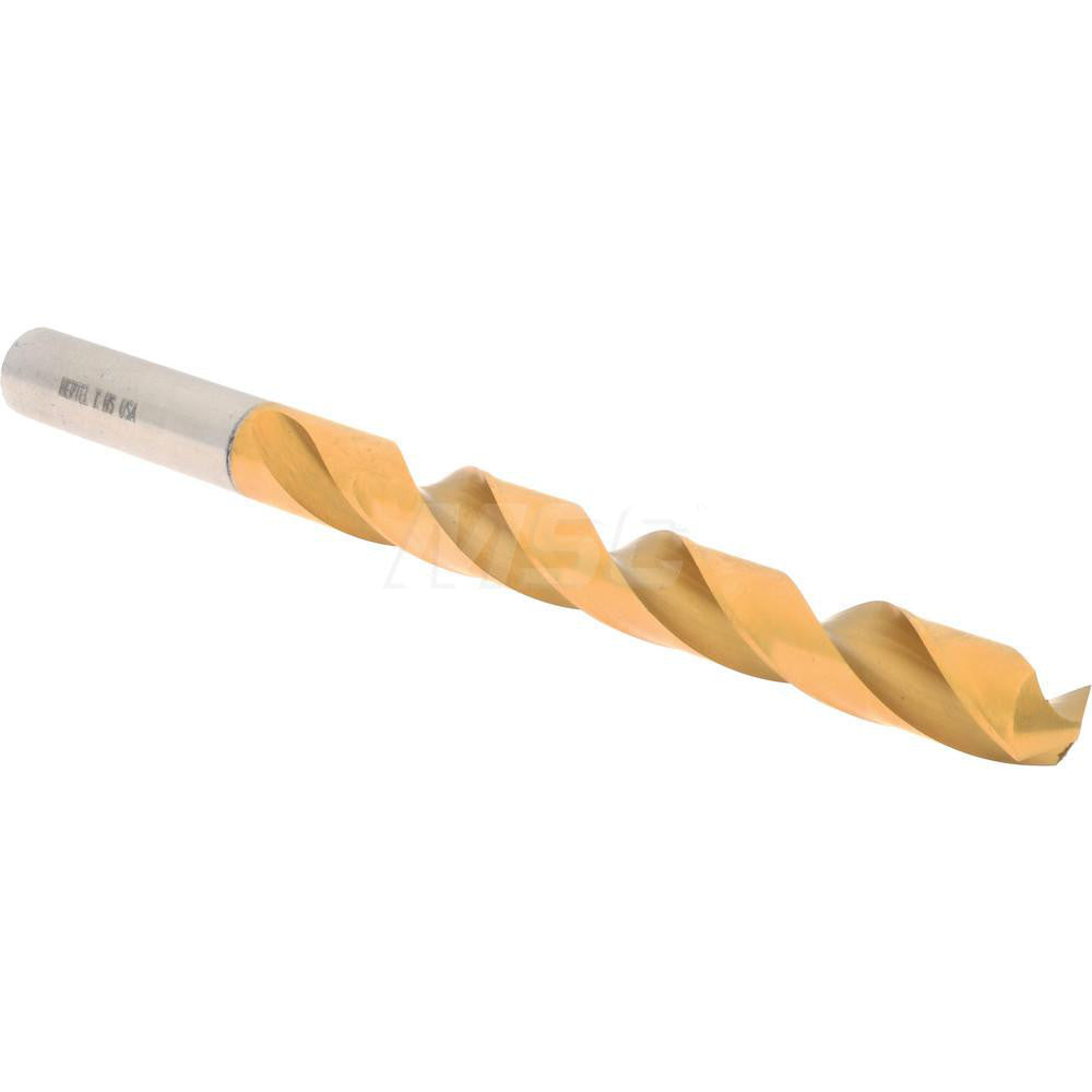 Hertel 84578715 Jobber Length Drill Bit Letter T, 118 °, High Speed Steel