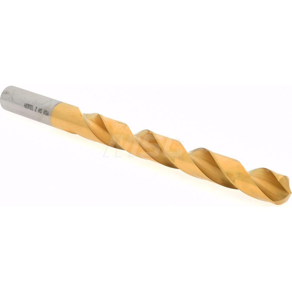 Hertel 84578772 Jobber Length Drill Bit Letter Z, 118 °, High Speed Steel