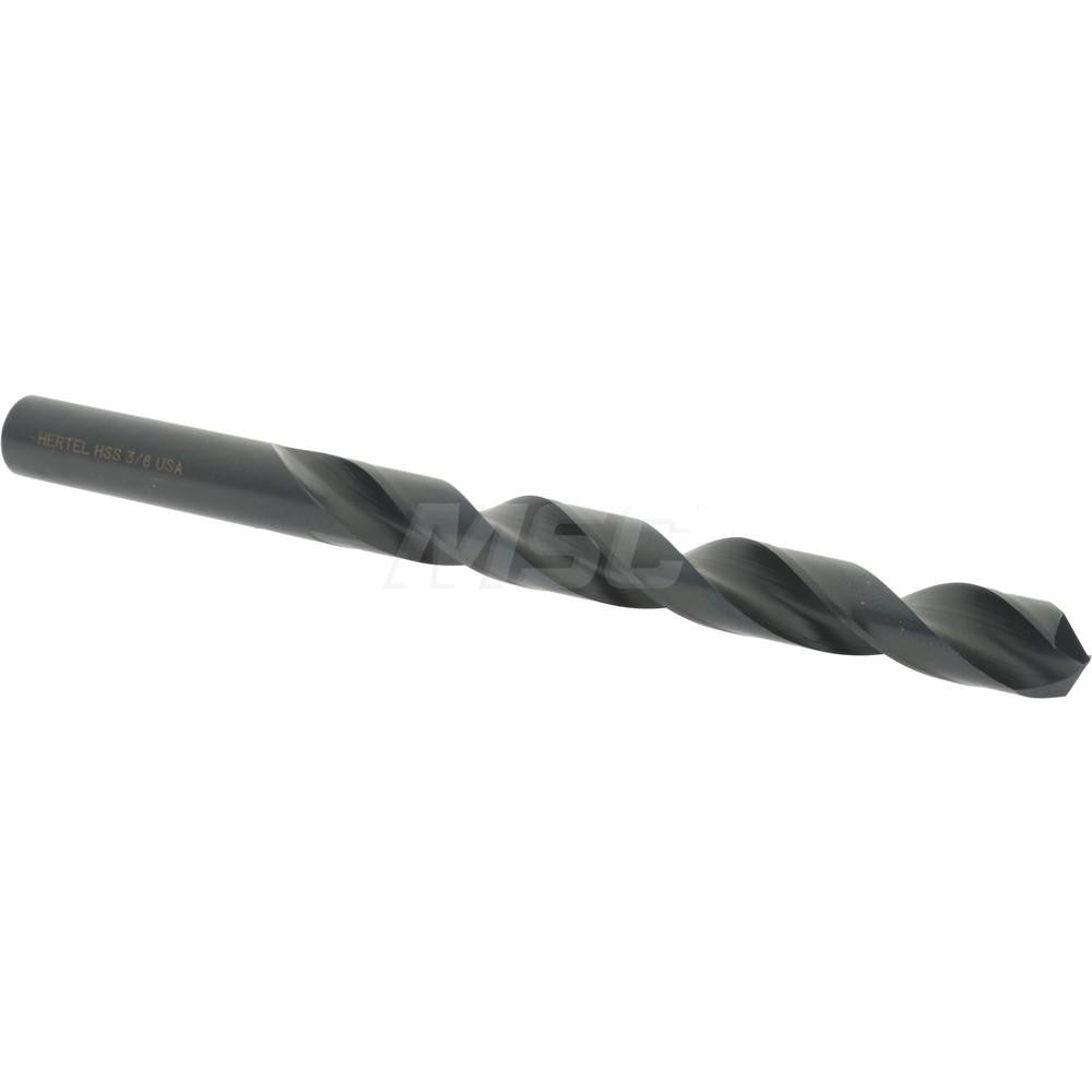 Hertel 300SB 3/8 Jobber Length Drill Bit 3/8" (0.3750) Dia, 135 deg, HSS