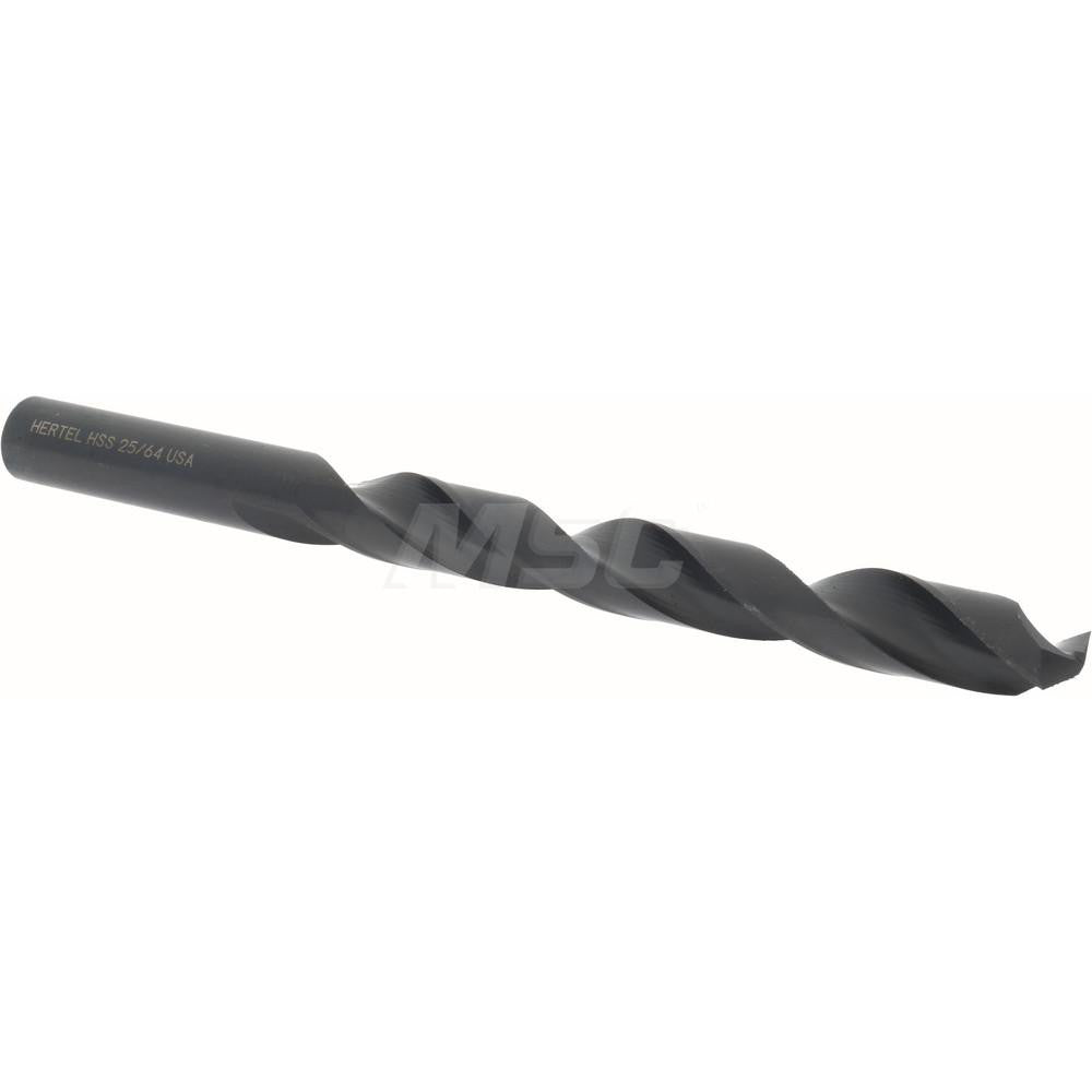 Hertel 300SB 25/64 Jobber Length Drill Bit 25/64" (0.3906) Dia, 135 deg, HSS
