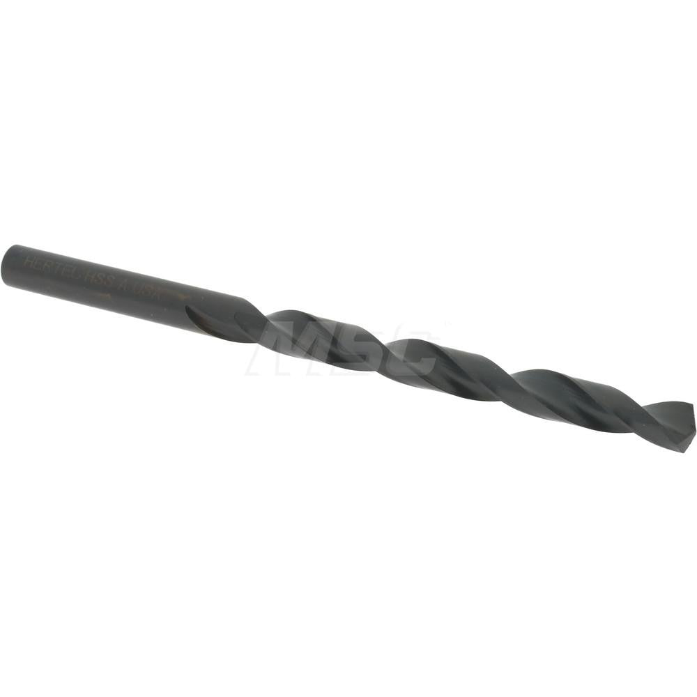 Hertel 300SB A Jobber Length Drill Bit Letter A (0.2340) Dia, 135 deg, HSS