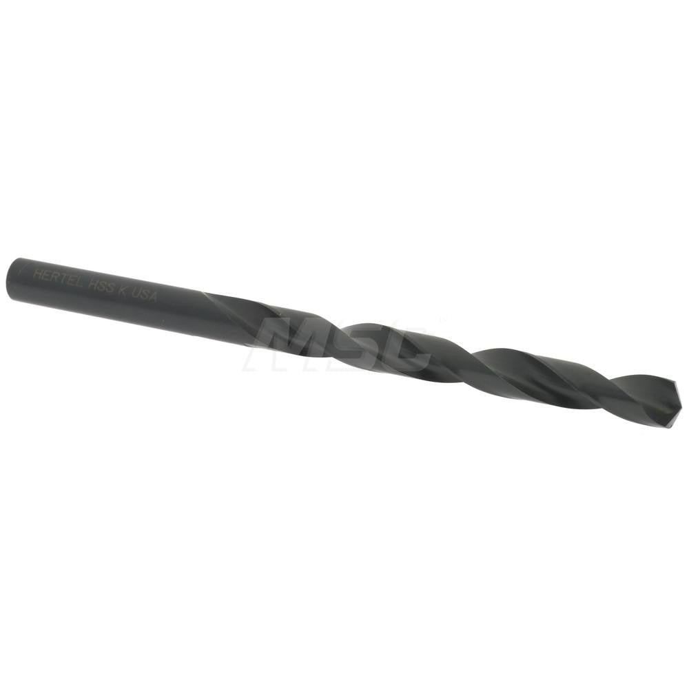 Hertel 300SB K Jobber Length Drill Bit Letter K (0.2810) Dia, 135 deg, HSS