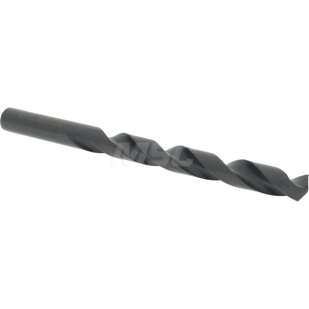 Hertel 300SB U Jobber Length Drill Bit Letter U (0.3680) Dia, 135 deg, HSS