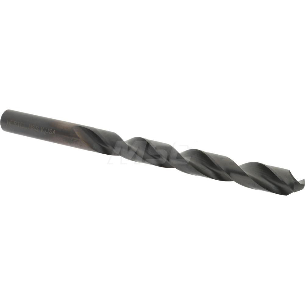 Hertel 300SB V Jobber Length Drill Bit Letter V (0.3770) Dia, 135 deg, HSS