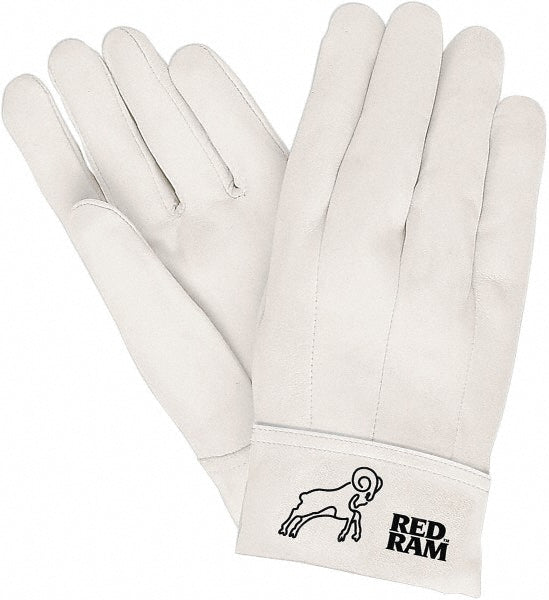 MCR Safety 4908 Welding Gloves Red Ram™ Leather, Pair, for MIG & TIG