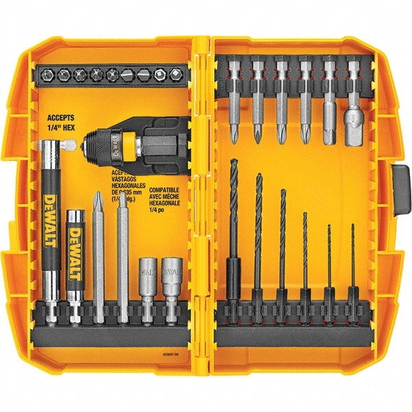 DeWALT DWAMF1228RL Power Screwdriver Bit Set Screwdriver Bit Set #1#2, 1/4" Drive