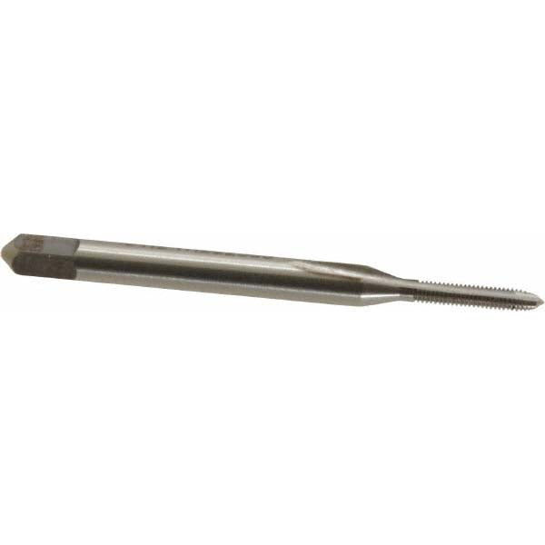 Kennametal 4130083 Spiral Point Tap #1-72 UNF, 2 Flutes, Plug Chamfer, 2B Class of Fit, HSS, Bright/Uncoated Coated