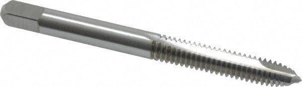 Kennametal 1542137 Spiral Point Tap #12-24 UNC, 2 Flutes, Plug Chamfer, 2B/3B Class of Fit, HSS, Bright/Uncoated Coated