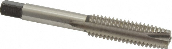 Kennametal 1542654 Spiral Point Tap 7/16-14 UNC, 3 Flutes, Plug Chamfer, HSS, Bright/Uncoated Coated