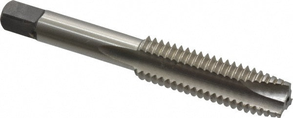 Kennametal 1542871 Spiral Point Tap 1/2-13 UNC, 3 Flutes, Plug Chamfer, 3B Class of Fit, HSS, Bright/Uncoated Coated