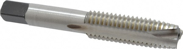 Kennametal 1542894 Spiral Point Tap 5/8-11 UNC, 3 Flutes, Plug Chamfer, 3B Class of Fit, HSS, Bright/Uncoated Coated