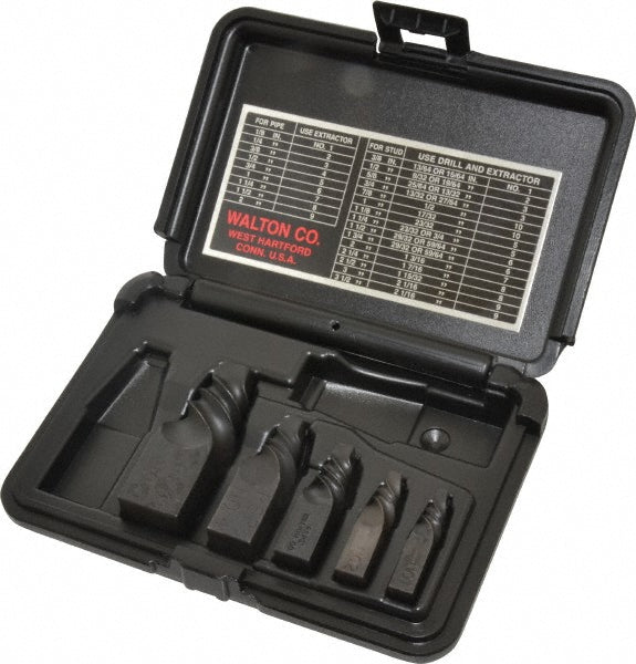 Walton 50205 Spiral Flute Screw Extractor 5 Pc