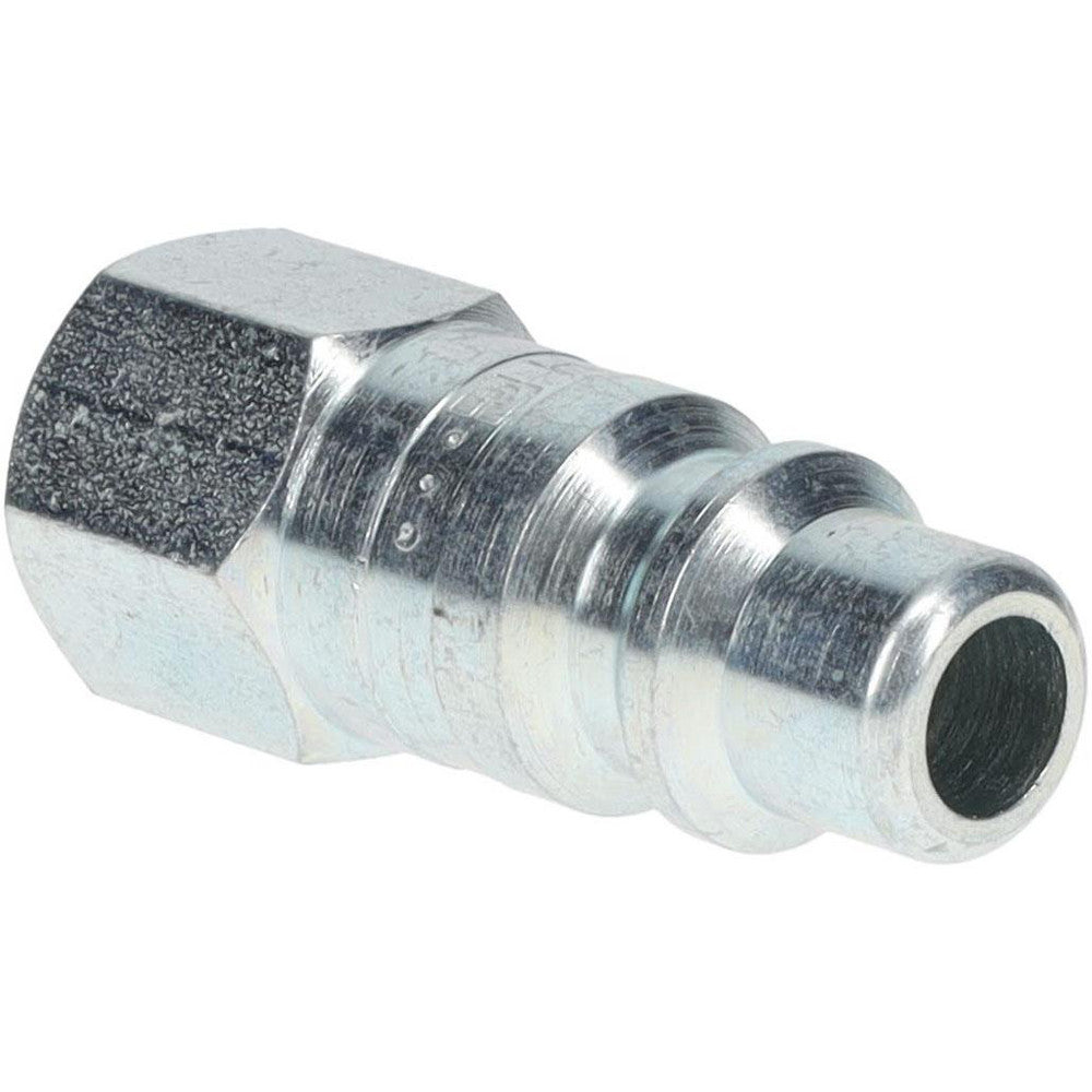 Parker H1E Pneumatic Hose Coupling 1/4-18, 3/8" Body Dia, Industrial Interchange