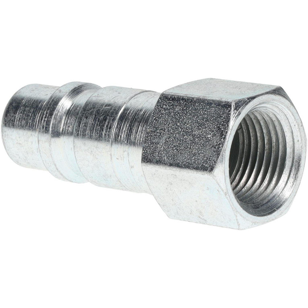 Parker H1F Pneumatic Hose Coupling 3/8-18, 1/2" Body Dia, Industrial Interchange