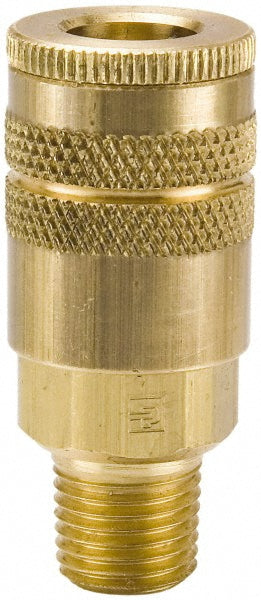 Parker B22A Pneumatic Hose Coupling 1/8-27, 1/4" Body Dia, Industrial Interchange
