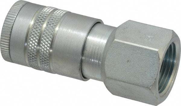 Parker 17G Pneumatic Hose Coupling 3/4-14, 1/2" Body Dia, Tru-Flate Automotive Interchange