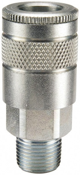 Parker 14 Pneumatic Hose Coupling 3/8-18, 3/8" Body Dia, Tru-Flate Automotive Interchange