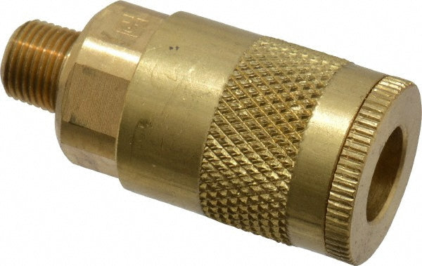 Parker B12A Pneumatic Hose Coupling 1/8-27" Thread, 1/4" Body Dia, Tru-Flate Automotive Interchange