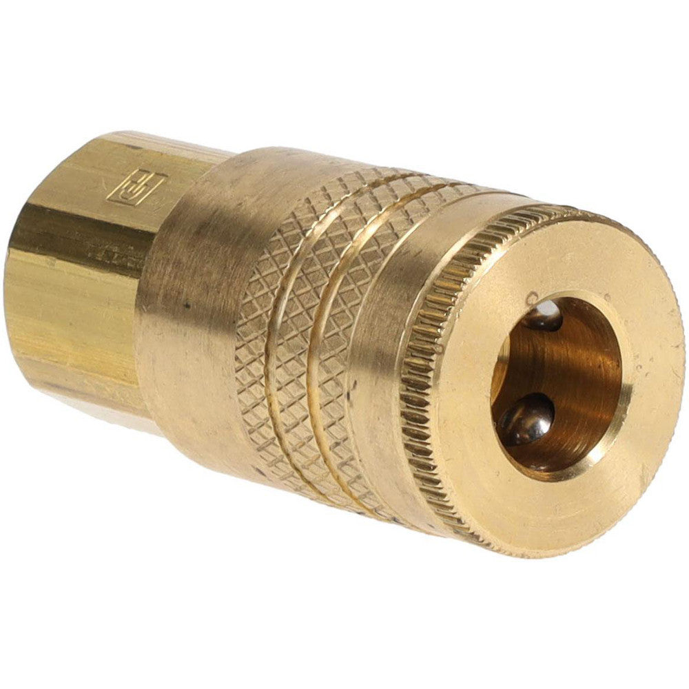 Parker B53 Pneumatic Hose Coupling 1/4-18" Thread, 1/4" Body Dia, ARO Interchange