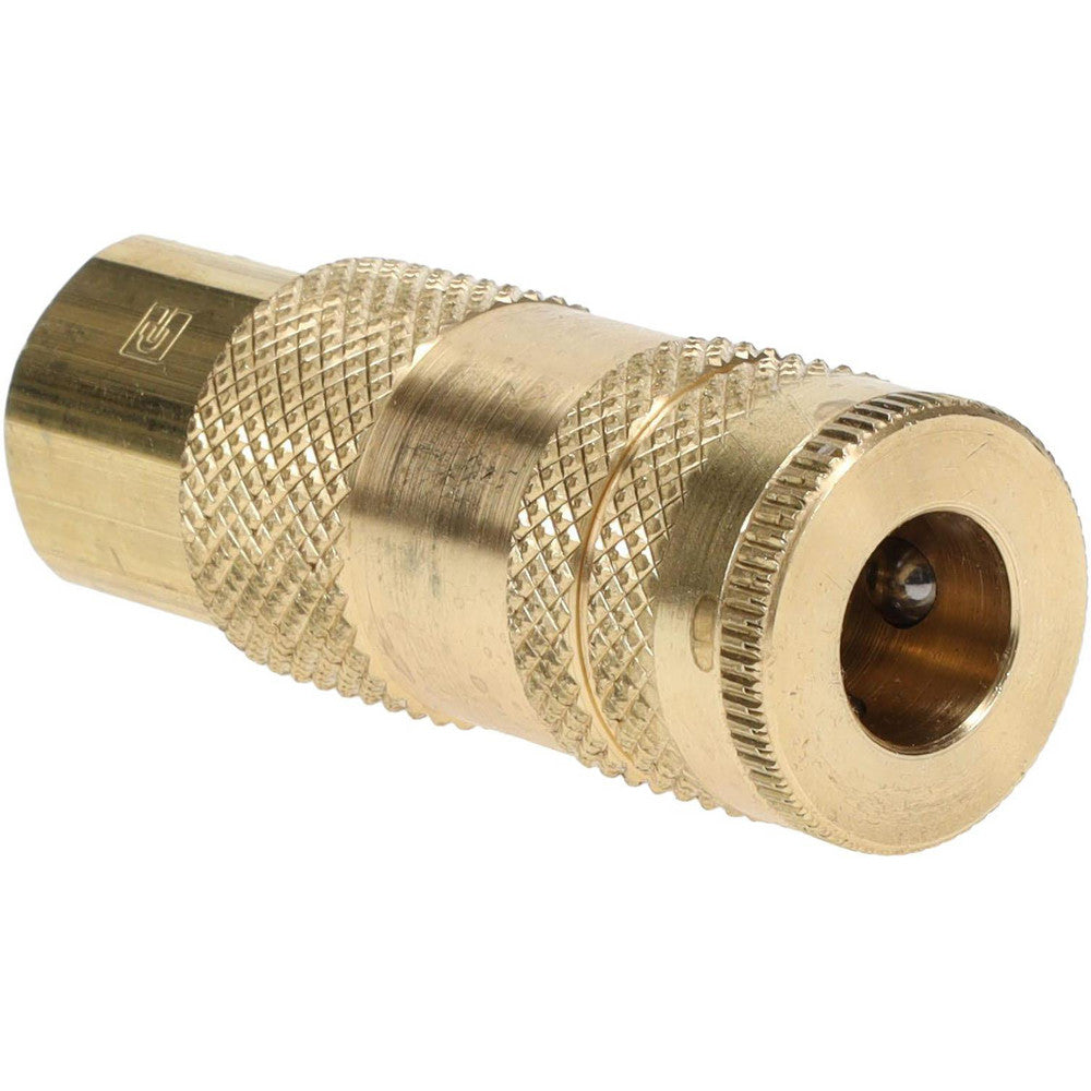 Parker B73 Pneumatic Hose Coupling 1/4-18, 1/4" Body Dia, Lincoln Long Stem Interchange