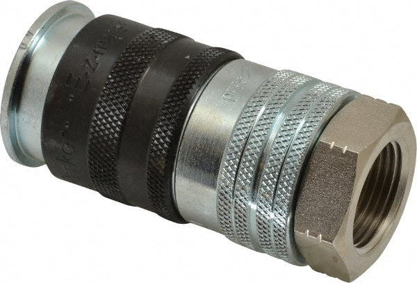 Parker EZ-751-12FP Pneumatic Hose Coupling 3/4-14" Thread, 3/4" Body Dia, Industrial Interchange