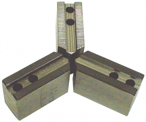 H & R Manufacturing HR-6B-2.0-P Soft Lathe Chuck Jaw Serrated