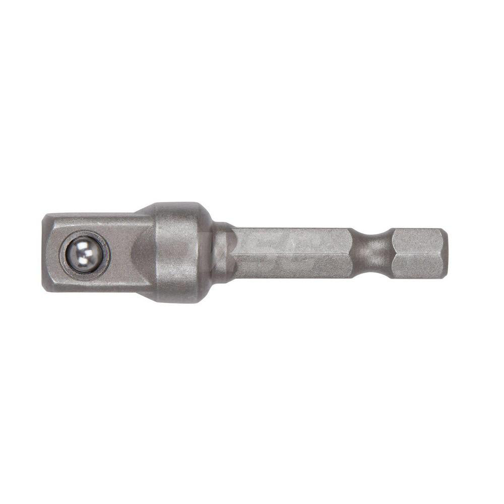 Irwin IWAF26238B10 Power Screwdriver Bit Hex to Square Adapter Bit