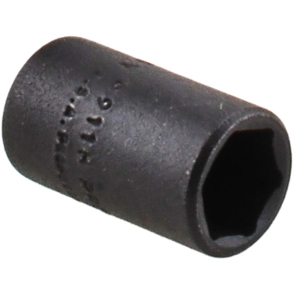 Proto J6911H Impact Socket 1/4" Drive, 11/32" Socket, Hex Drive