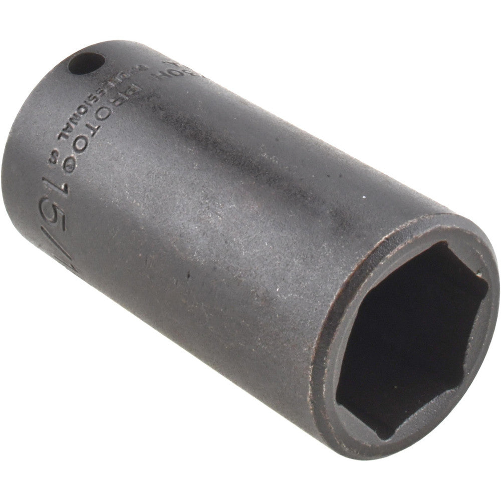 Proto J7730H Impact Socket 3/8" Drive, 15/16" Socket, Hex Drive